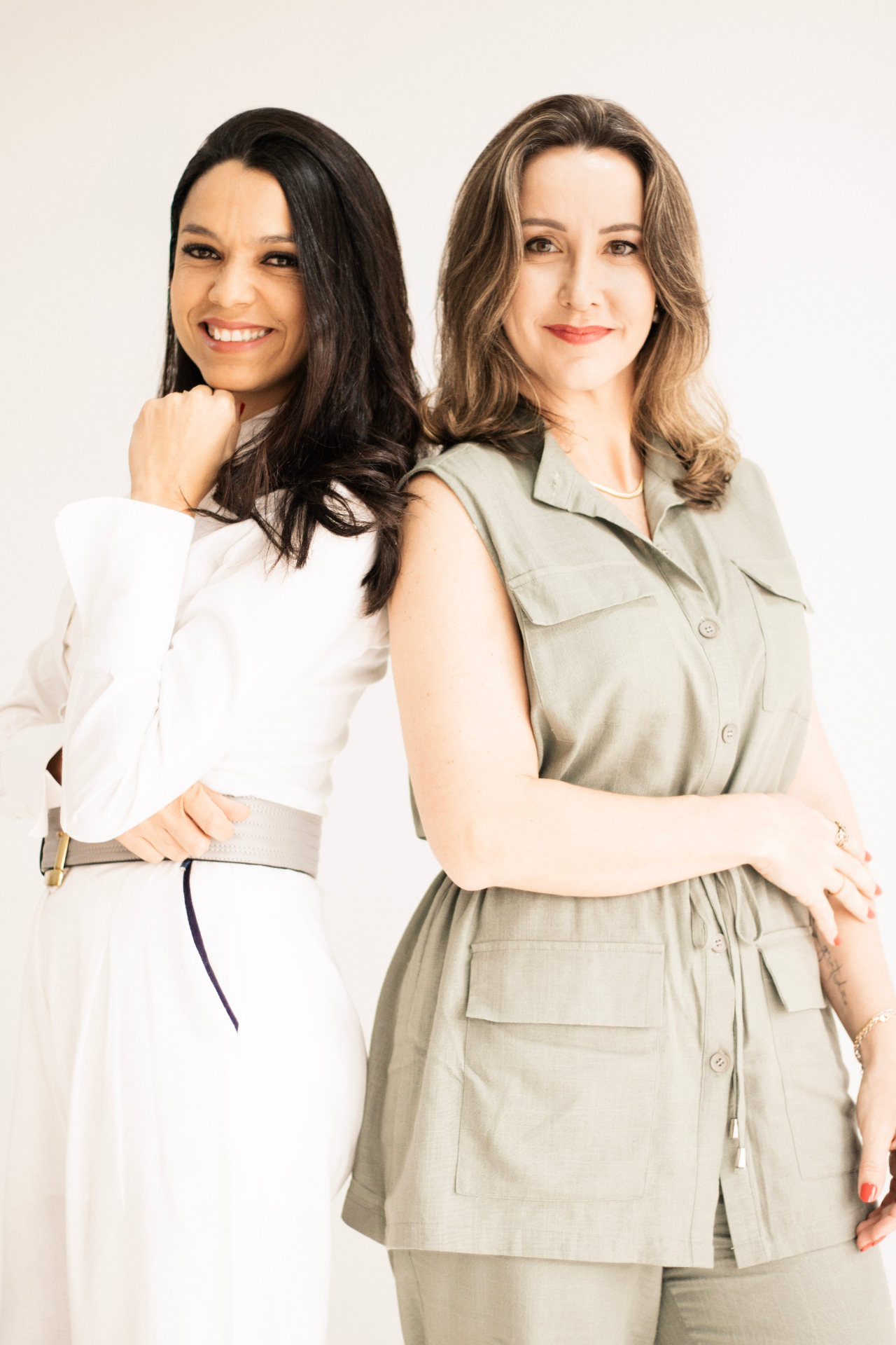 Ana Cooper e Natalie Ferreira, mentoras da Oficina IA na Prática